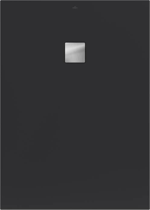 Villeroy & Boch Excello douchevloer 140x100cm polyurethaan acryl Anthracite uda1410exc2v-1s