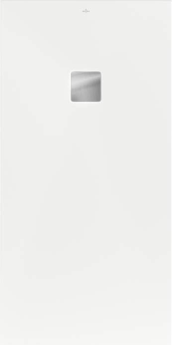 Villeroy & Boch Excello douchevloer 160x80cm polyurethaan acryl wit alpine uda1680exc2v-01