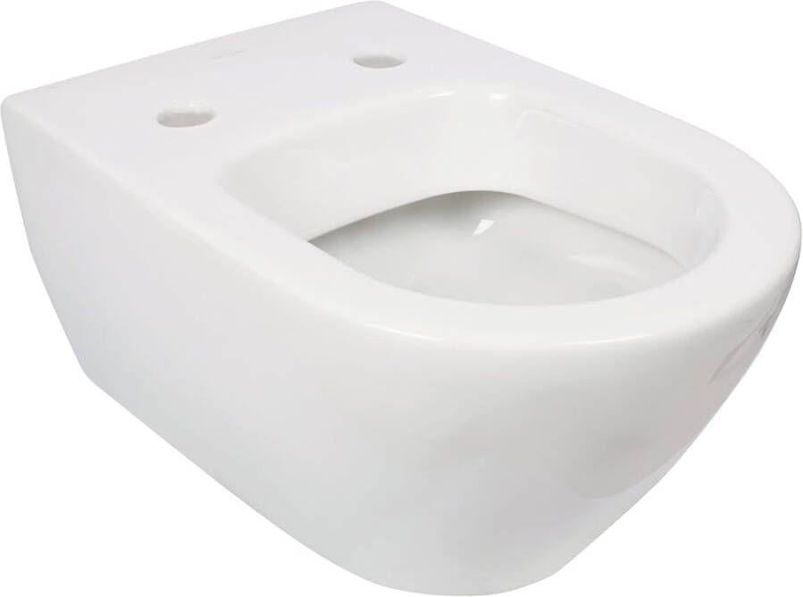 VILLEROY&BOCH Villeroy&amp Boch Subway 2.0 keramisch wandcloset diepspoel. Afmeting 365x375x565mm gecoat wit