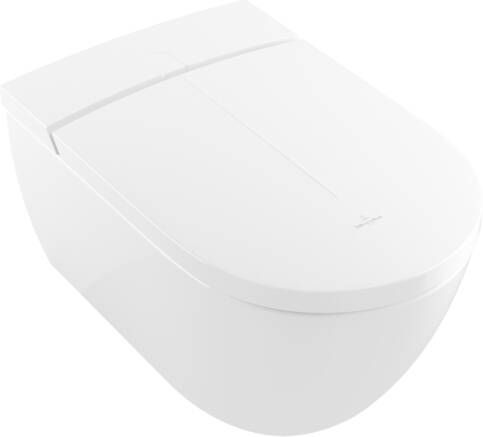 VILLEROY&BOCH Villeroy&amp Boch ViClean I 100 combipack douche wc directflush met afstandsbediening en bevestigingsset wit ceramicplus - Foto 2