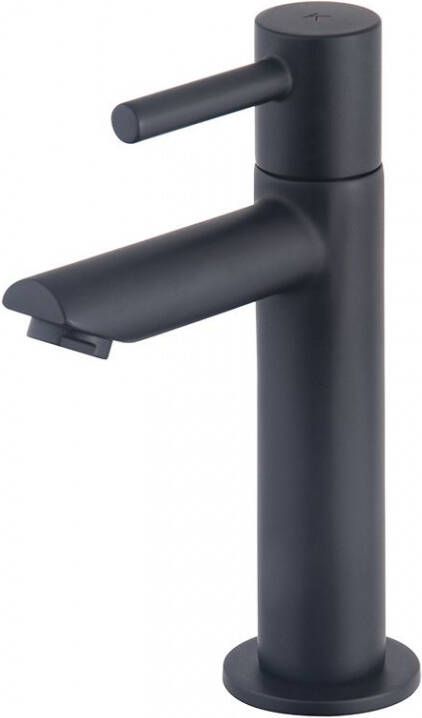 Wiesbaden Fonteinkraan Amador XL | Opbouw | Koudwater kraan | Standaard model | Rond | Zwart - Foto 2