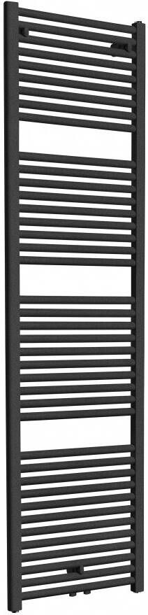 Wiesbaden Designradiator Elara 181.7x45cm 830 Watt Mat Antraciet Middenonderaansluiting - Foto 8