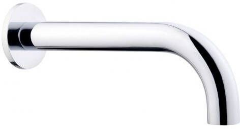 Wiesbaden Cross inbouw badthermostaat met handdouche voor badrandmontage chroom - Foto 3