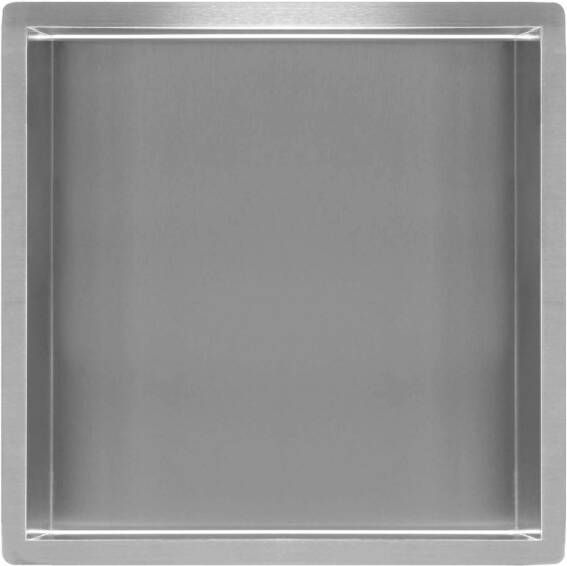 Wiesbaden Demis inbouwnis 30 x 30 x 10 cm RVS 33.4182 - Foto 3