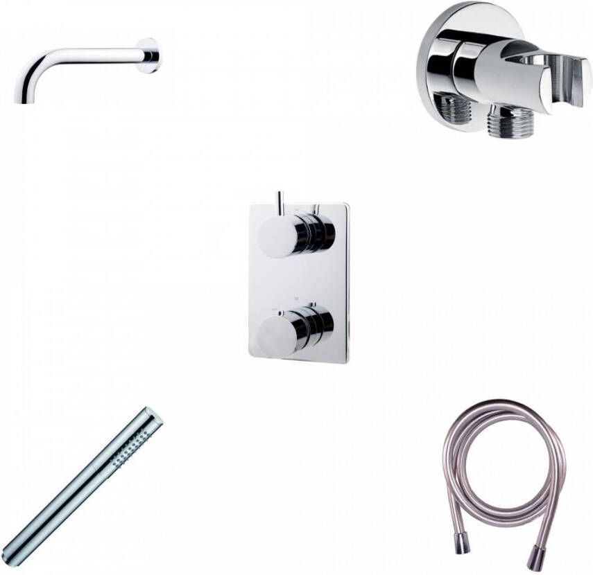 Crossvac 3725 Centraalstofzuigerset, groot met stofzuigersysteem Crossvac 3725 Centraalstofzuigerset, groot met stofzuigersysteem