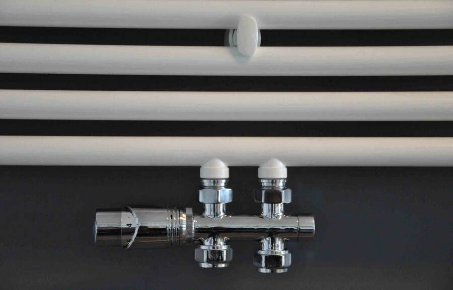 Wiesbaden Radiatoraansluitset thermostatisch Recht middenaansluiting - Foto 4