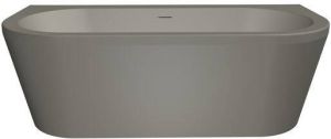 Xenz Charley duobad 180x80x60 cement incl. 7006 badafvoer vulcombinatie chroom 7005 06 VC