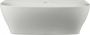 Xenz Dion halfvrijstaand ligbad 180x80 cm glans wit met afvoer- overloopcombinatie chroom - Thumbnail 3