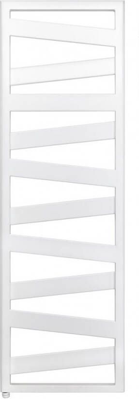 Zehnder Ribbon elektrische handdoekradiator 156.7xcm 230 volt | 50 Hz Staal Wit glans RB160050GD