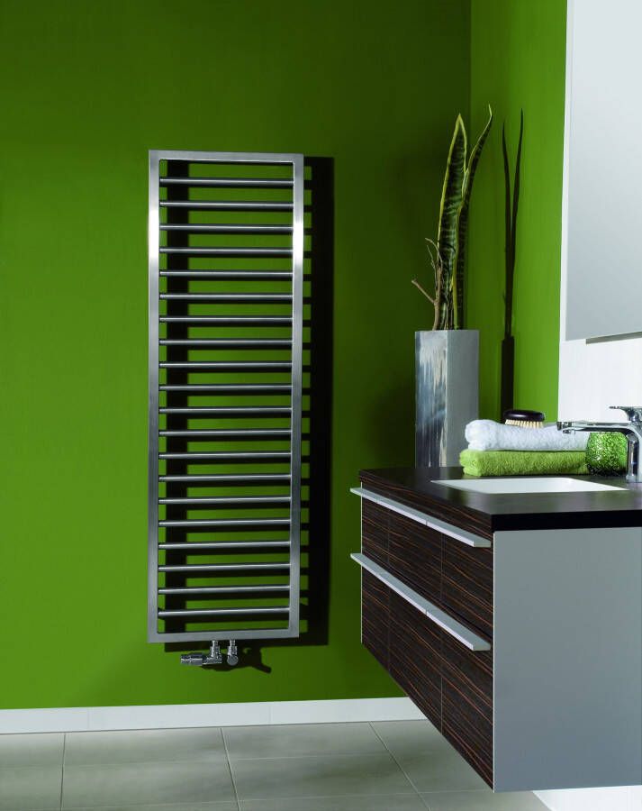 ZEHNDER Subway cv radiator 126 1x60cm 447W roestvrij staal