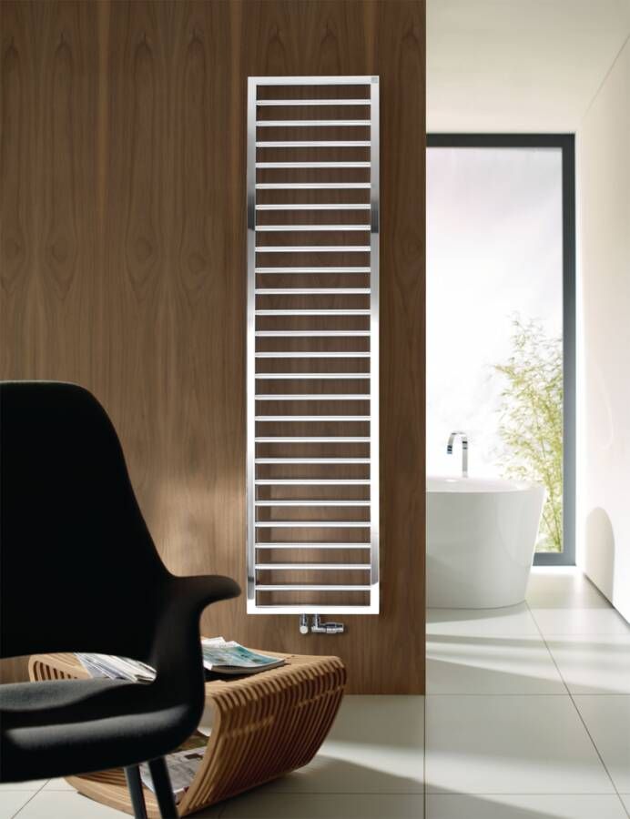 ZEHNDER Subway cv radiator 154 9x45cm 615W wit ral 9016