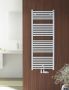 ZEHNDER Zeno radiator 667W recht verticaal buis rond 4 aansluitingen hxlxd 1184x600x30mm glanzend wit RAL9016 - Thumbnail 3