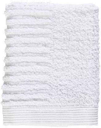Zone Denmark Classic washandje 30 x 30 cm wit