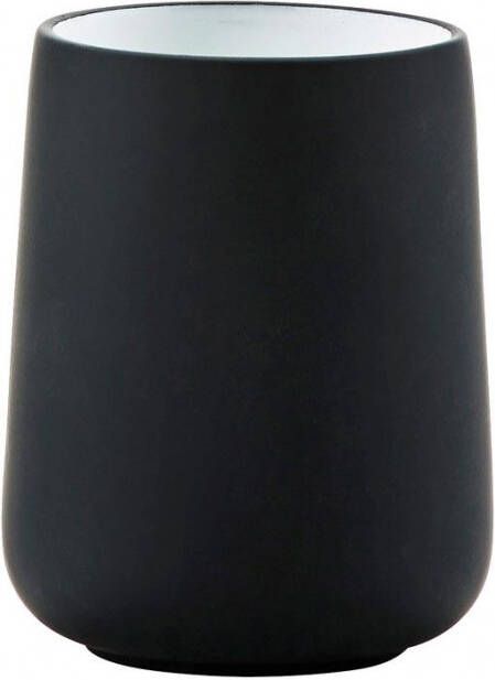 Zone Denmark tandenborstelbeker Nova zwart