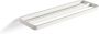 Zone Denmark Rim dubbele handdoekhouder Wit 44x12cm - Thumbnail 1