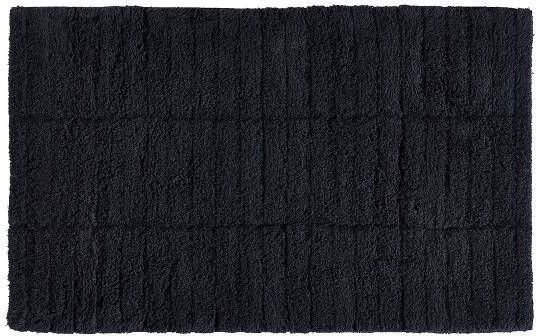Zone Denmark Tiles badmat zwart 80 x 50 cm