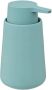 5Five Zeeppompje dispenser Cocoon kunststeen ijsblauw 15 cm 300 ml Zeeppompjes - Thumbnail 1