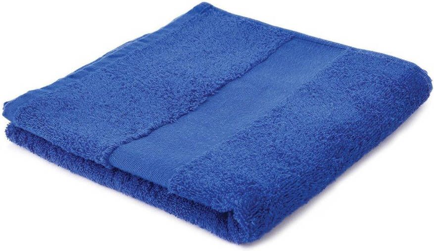 Arowell badhanddoek badlaken 100 x 50 cm 500 gram kobaltblauw 10 stuks
