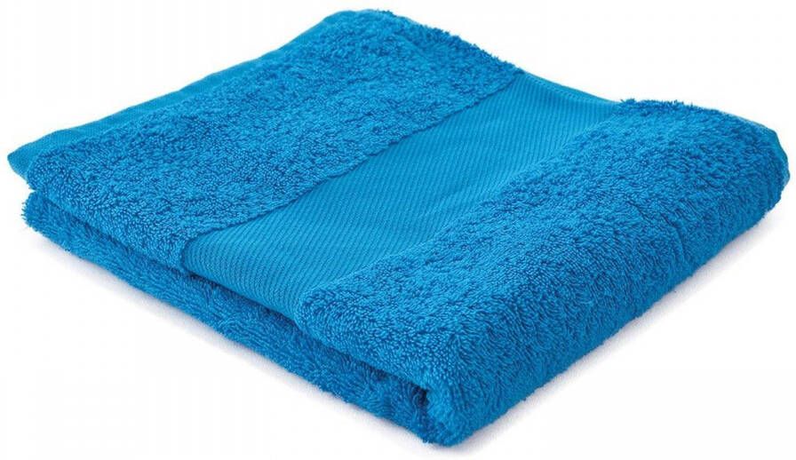 Arowell badhanddoek badlaken 100 x 50 cm 500 gram turquoise 10 stuks