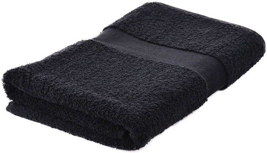 Arowell badhanddoek badlaken 140 x 70 cm 500 gram zwart 1 stuks
