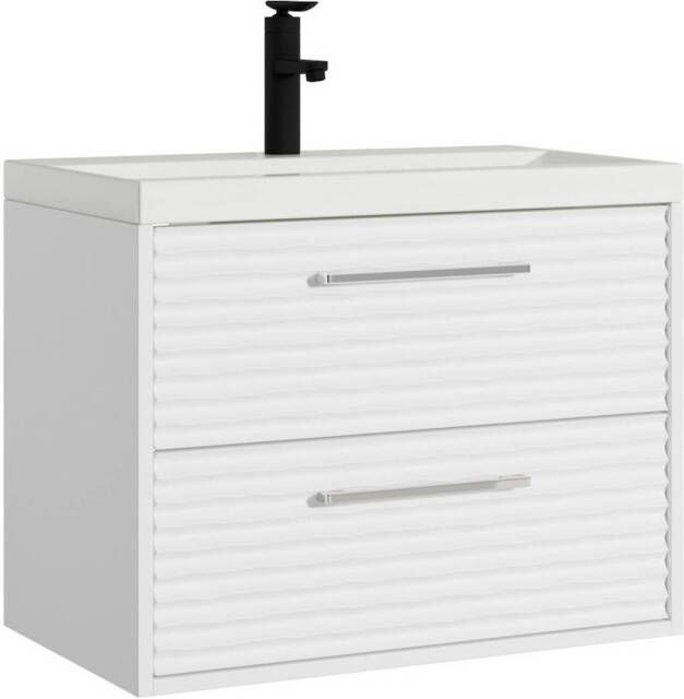 Badplaats Badkamermeubel Etna 01 60cm met wastafel wit