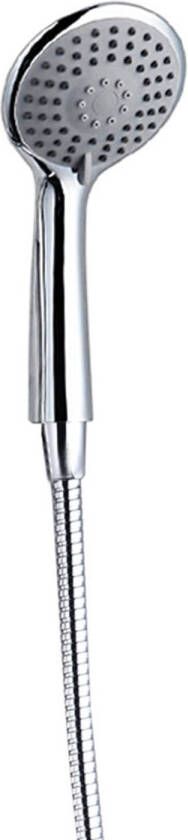 Badplaats Handdouche Dely chroom met flexibele slang 150cm