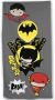 Batman 2-in-1 Strandlaken + Gymbag 70 x 140 cm + 43 x 32 cm Polyester - Thumbnail 1