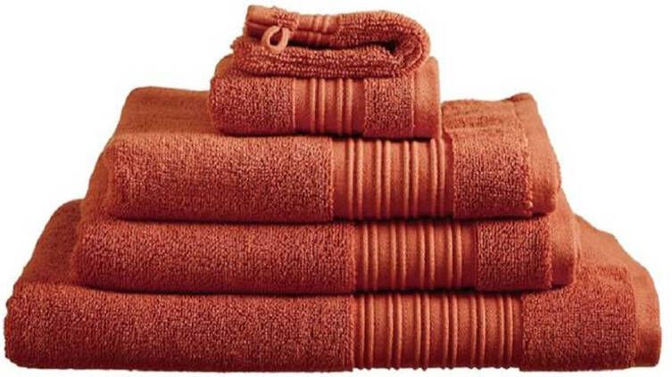 Beddinghouse Sheer set van 3 Handdoeken Oranje