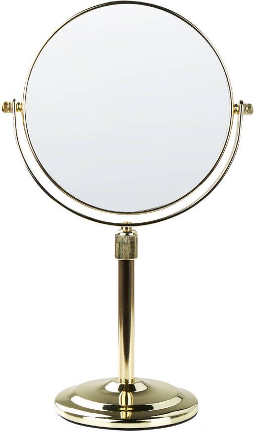 Beliani AVEYRON Make-up spiegel-Goud-Metaal