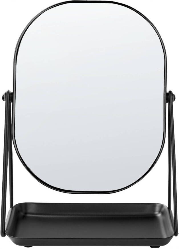 Beliani CORREZE Make-up spiegel-Zwart-Metaal