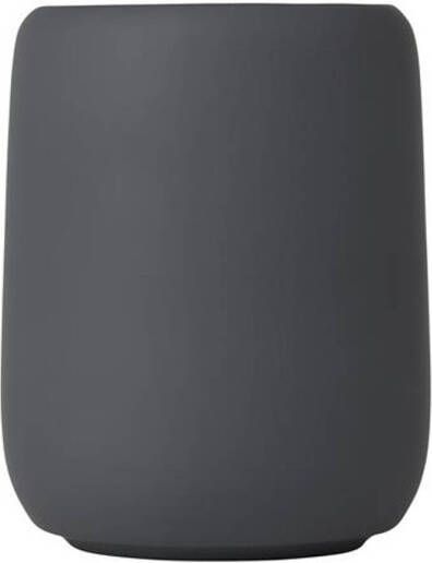 Blomus Tandenborstelbeker Sono Keramiek 300 ml Donkergrijs