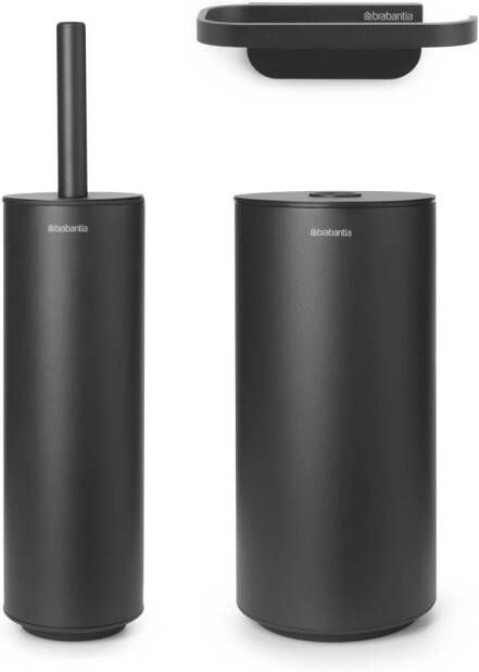 Brabantia MindSet toiletaccessoires set van 3 Mineral Infinite Grey