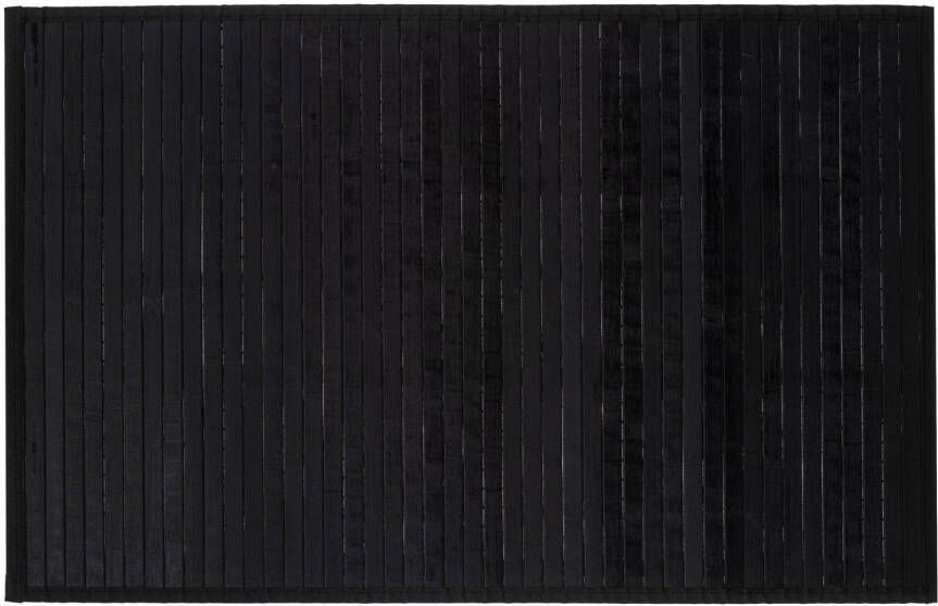 CASA DI ELTURO Bamboe badmat Zwart 80 x 50 cm
