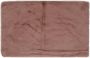 Clayre & Eef Badmat 40x60x2 cm Roze Polyester Roze - Thumbnail 1
