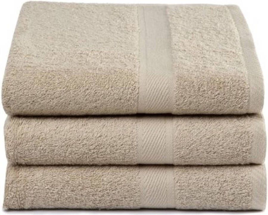 DAY Dream Lucca douchelaken 3-pack 70 x 140 Zand