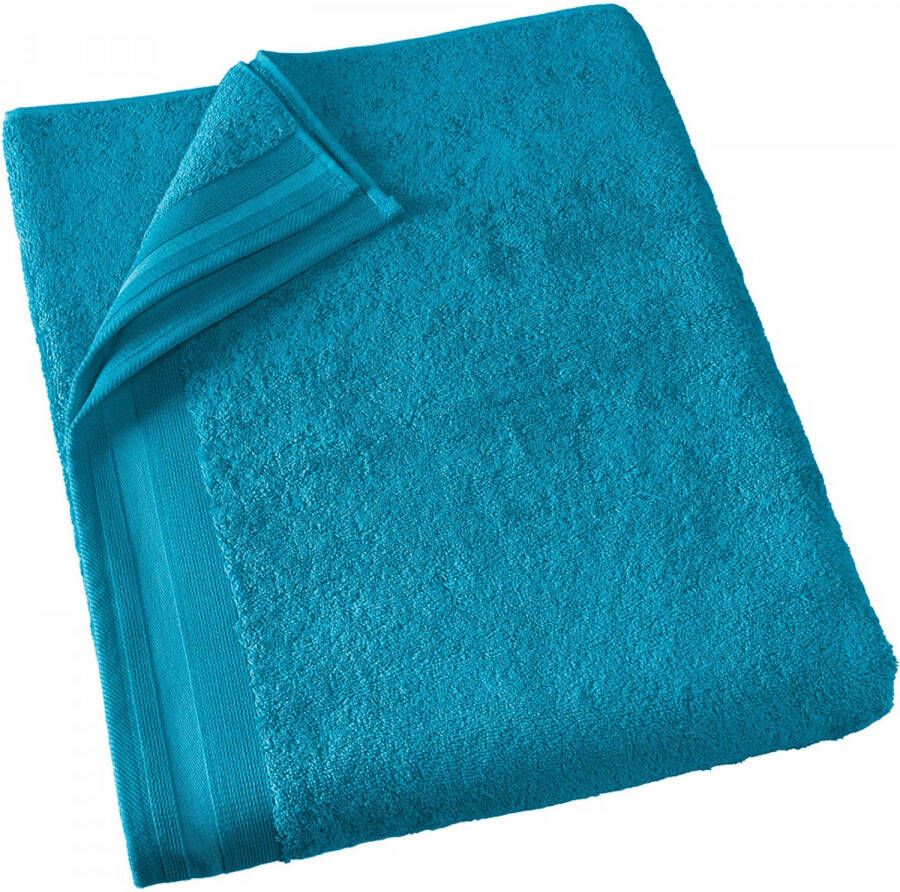 De Witte Lietaer badhanddoek Contessa 100 x 150 cm donkerblauw