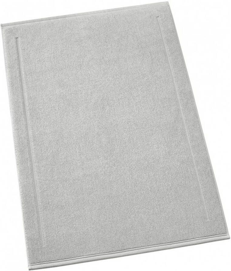De Witte Lietaer badmat Contessa 120 x 70 katoen lichtgrijs