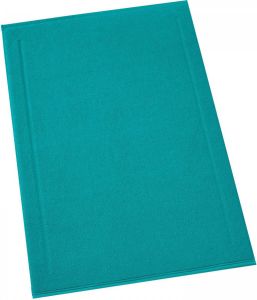 De Witte Lietaer Badmat Contessa 60 X 100 Cm Katoen Turquoise