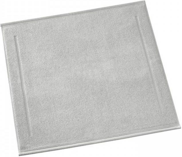 De Witte Lietaer Contessa badmat 100% katoen Badmat (60x60 cm) Silver