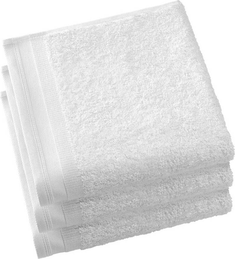De Witte Lietaer Handdoeken Contessa 50 x 100 cm 3 stuks Katoen