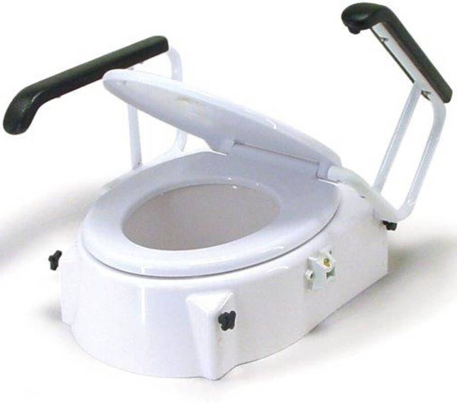 Dietz TSE 1 toiletverhoger met deksel in hoogte verstelbaar