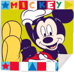 Disney Handdoek Mickey & Minnie Mouse 30 Cm Katoen Geel