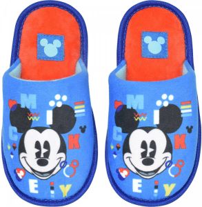 Disney Pantoffels Mickey Mouse Junior Polyester tpr Blauw rood- 26