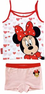 Disney Pyjama Minnie Mouse Katoen Roze- 5 Jaar