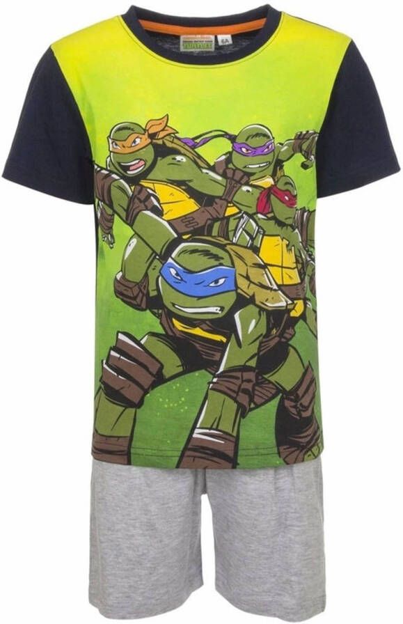 Disney Shortama Ninja Turtles grijs 98 (3 jaar) Pyjamaset