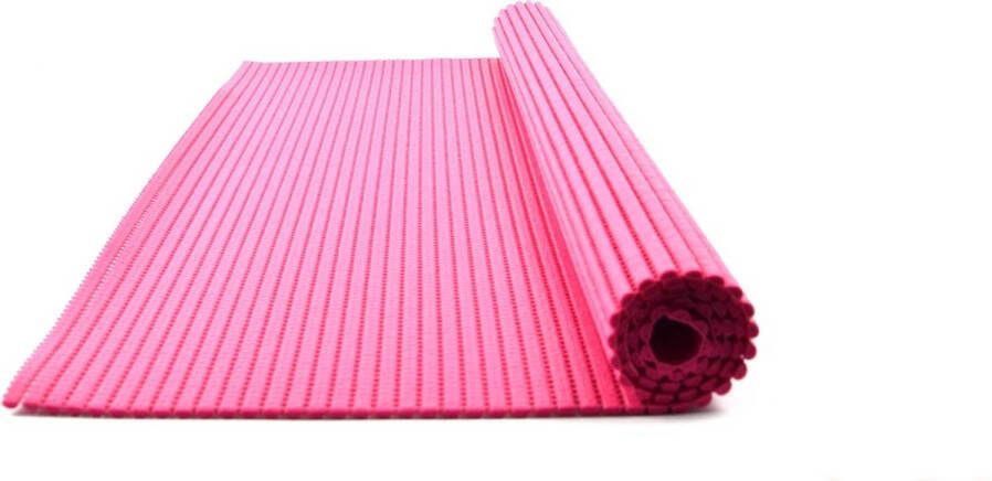 Merkloos Badmat zachte schuimmat badloper antislip Roze 65x90cm onderlegger voor keuken badkamer hal sauna