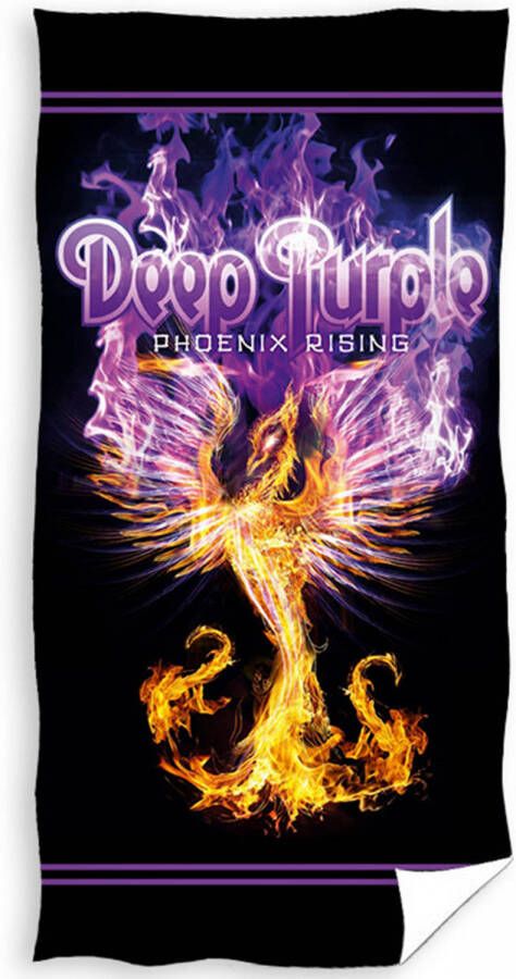 SimbaShop Deep Purple Strandlaken Phoenix Rising 70 x 140 cm Katoen