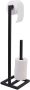 Loft42 Jack Toiletrolhouder Zwart Metaal - Thumbnail 1