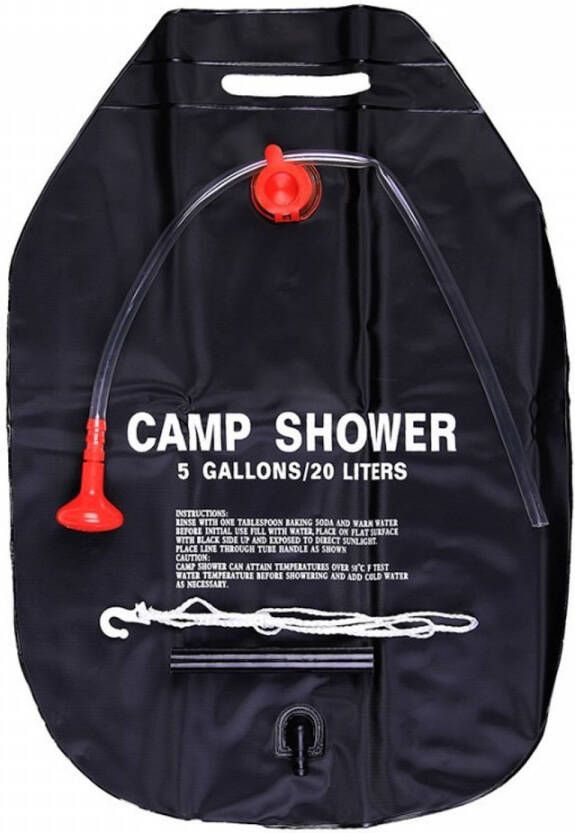 Merkloos Kampeer buiten douche reisdouche 20 liter Campingdouches