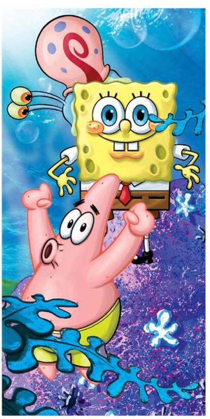 Merkloos Spongebob strandlaken